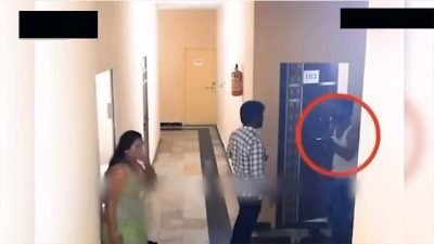 Wife caught having affair In hotel Viral video